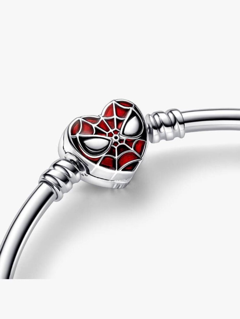 Pandora Moments Marvel Spider-Man Mask Clasp Bangle - Picture 5 of 5
